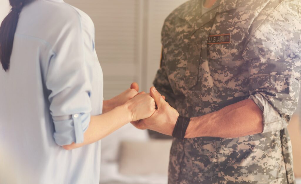 A family discussing Military-Related FMLA Provisions