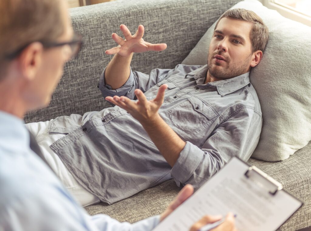 young man in addiction treatment in Riviera Beach, Florida